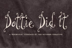 Dottie Did It Font, preview 2