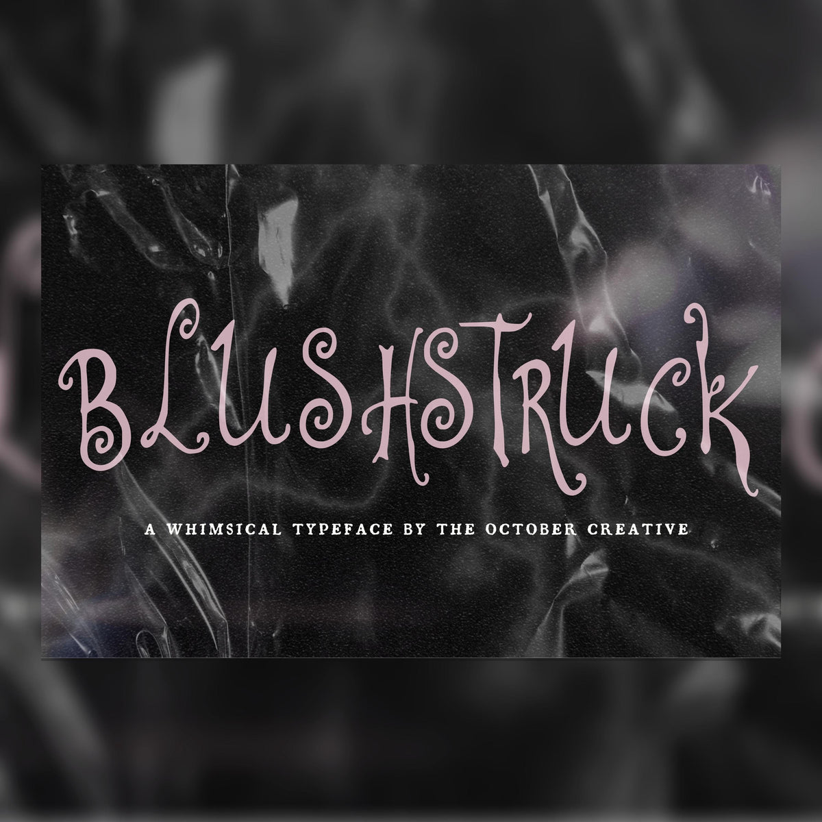 Blushstruck Font, preview 1