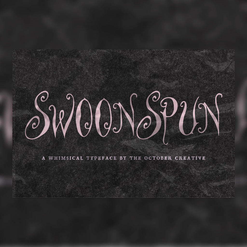 Swoonspun Font, preview 1