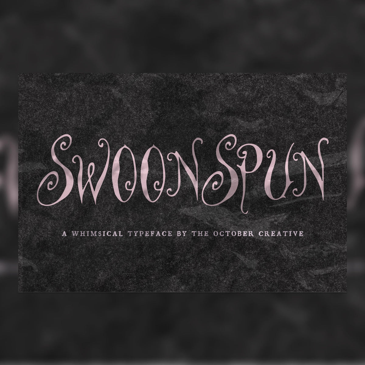 Swoonspun Font, preview 1