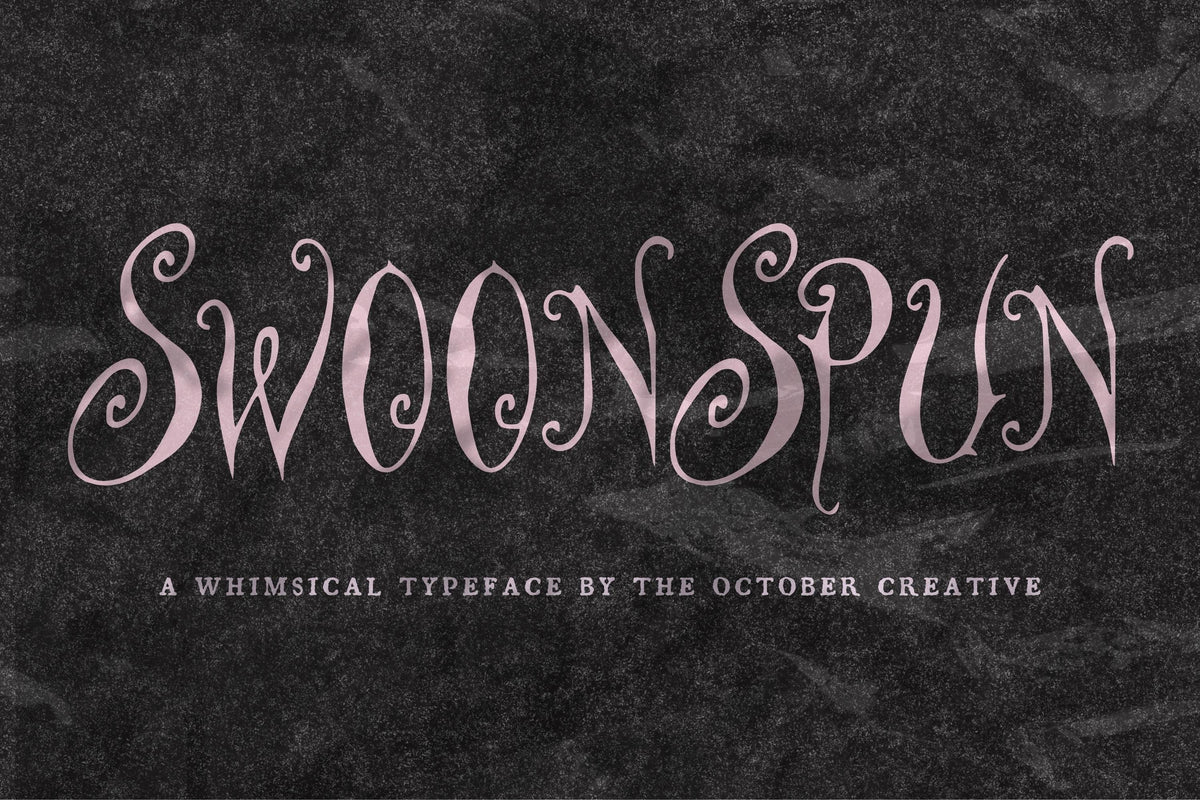 Swoonspun Font, preview 2