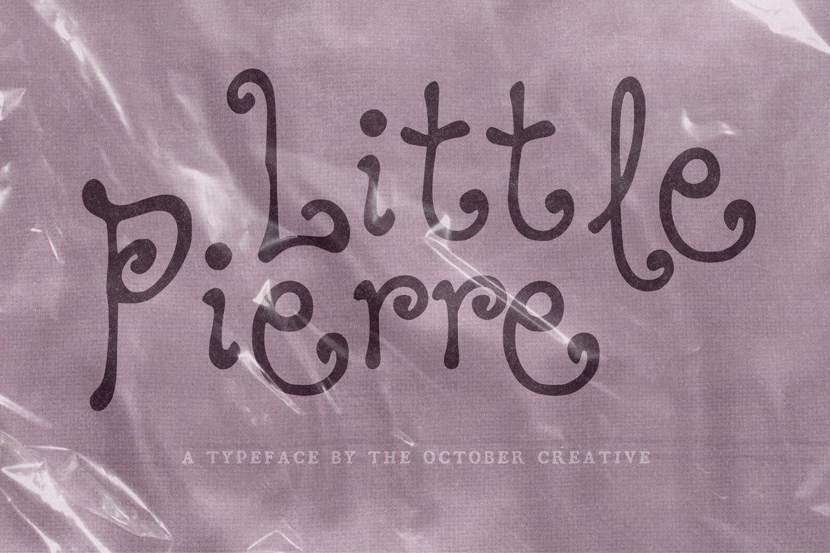 Little Pierre Font, preview 2