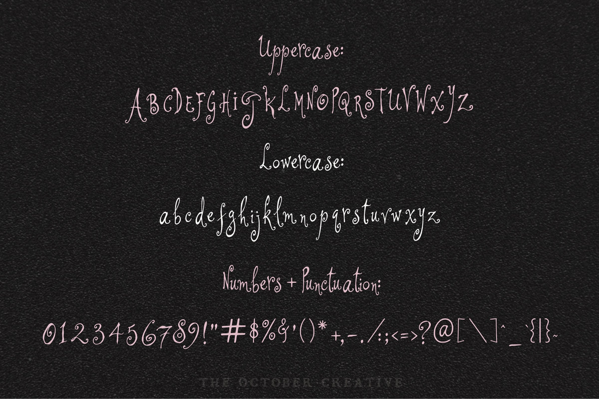 Blushstruck Font, preview 3