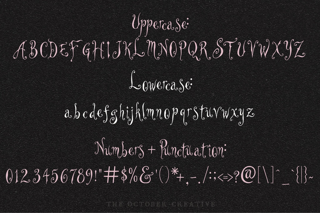 Swoonspun Font, preview 3