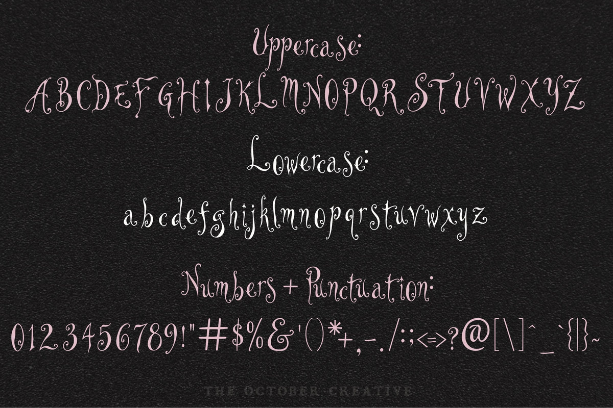 Swoonspun Font, preview 3