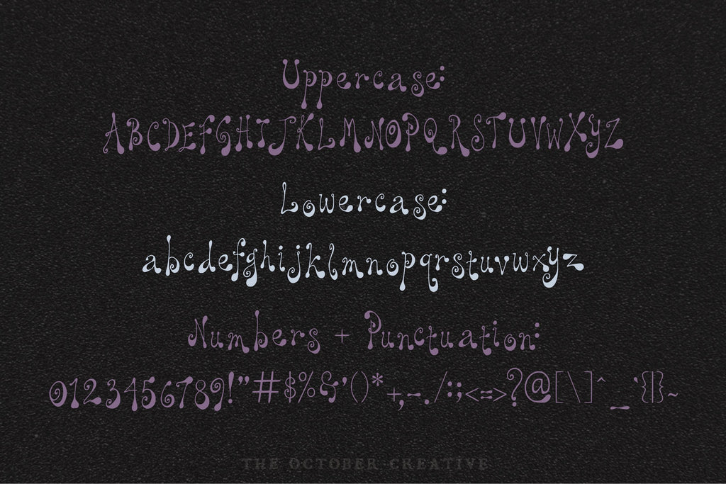 Loop Right In Font, preview 3