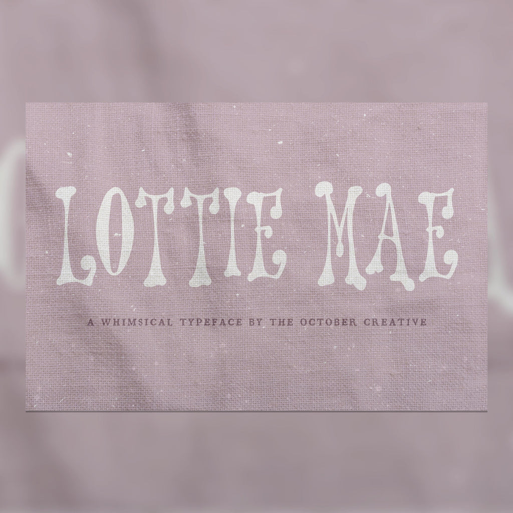 Lottie Mae Font, preview 1
