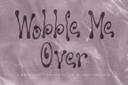 Wobble Me Over Font, preview 2