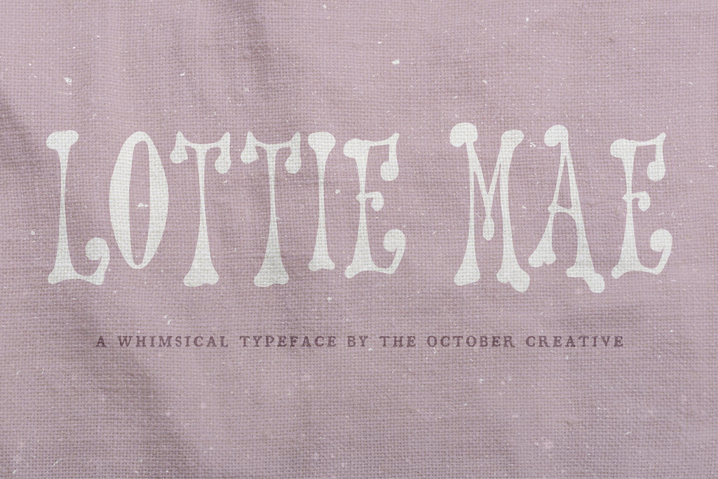 Lottie Mae Font, preview 2