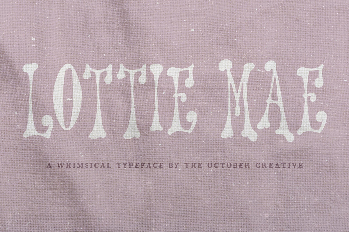 Lottie Mae Font, preview 2