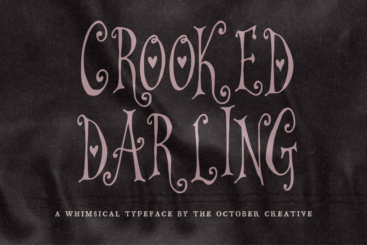 Crooked Darling Font, preview 2