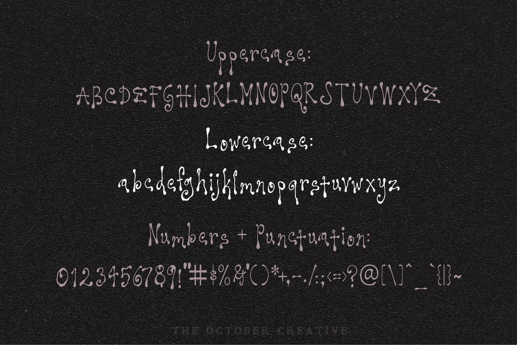 Wobble Me Over Font, preview 3
