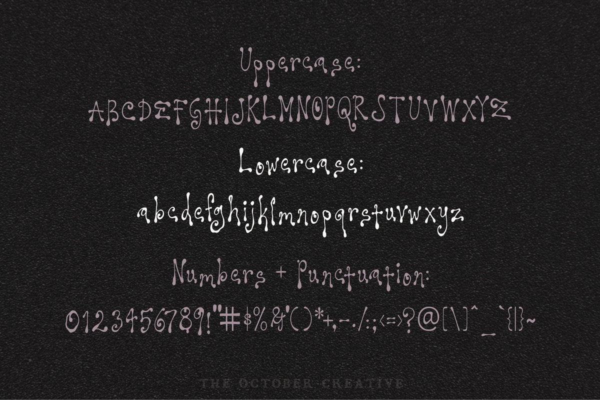 Wobble Me Over Font, preview 3