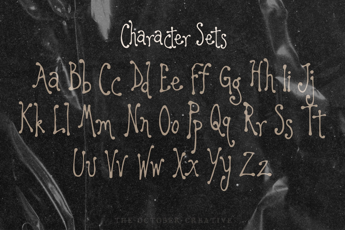 Winnifred on Wednesday Font, preview 4