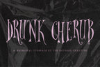 Drunk Cherub Font, preview 2