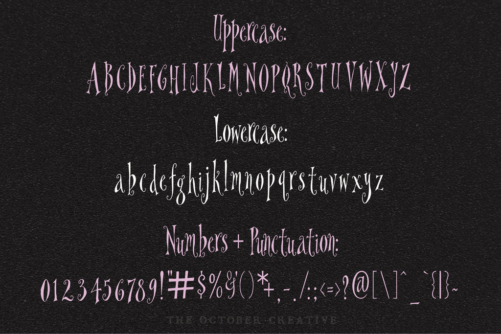 Drunk Cherub Font, preview 3