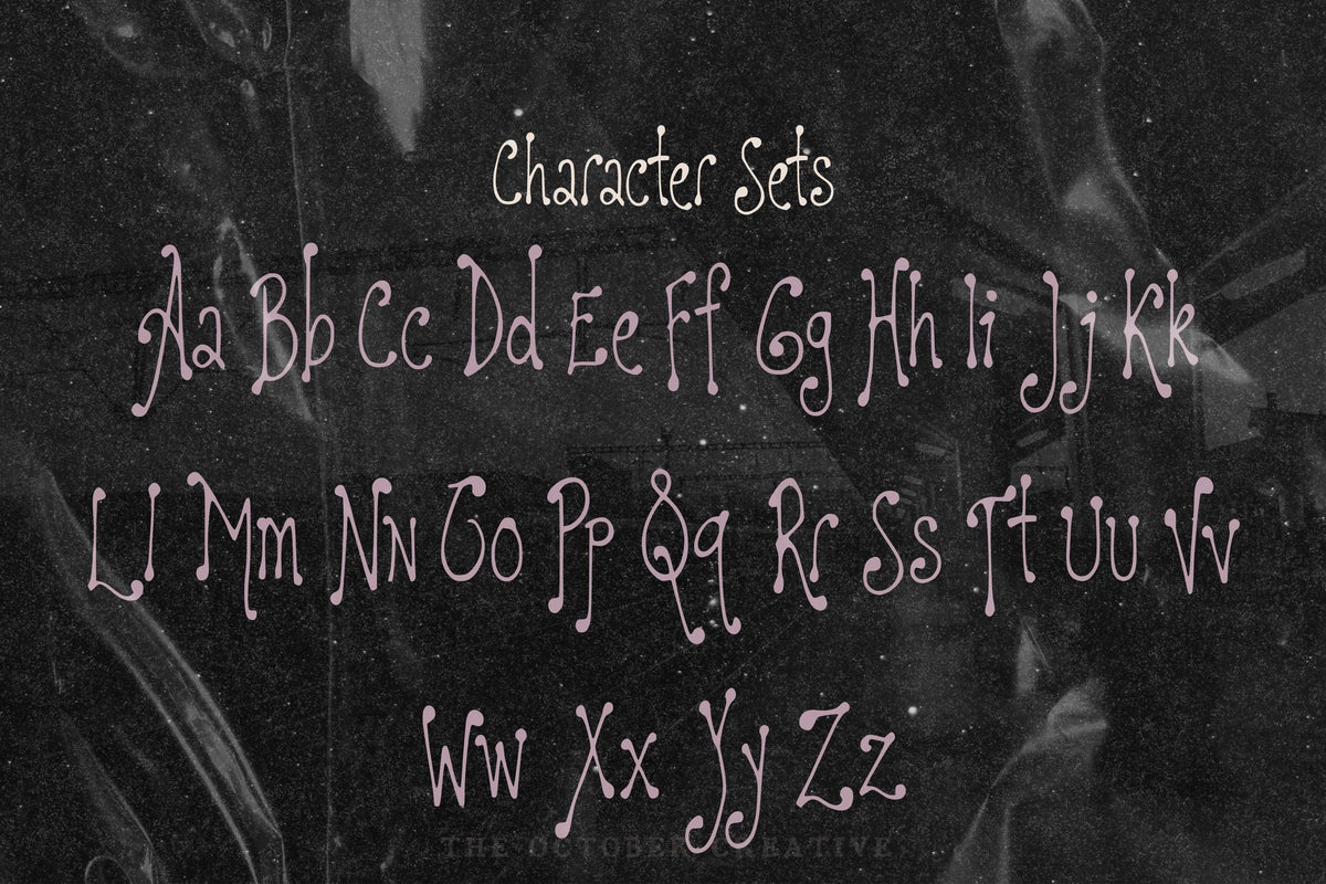Plumdrunk Font, preview 4