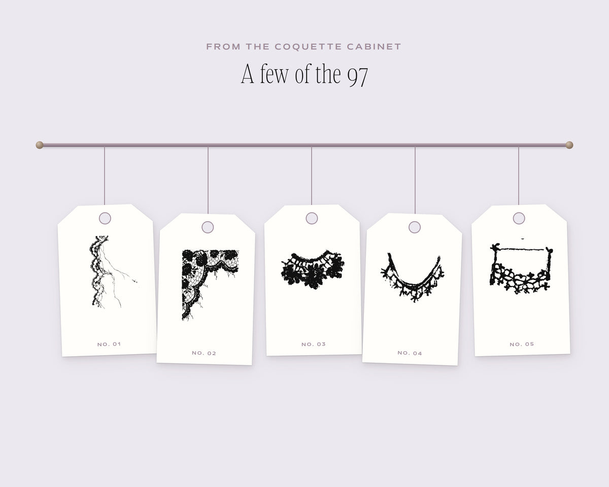 Lace Design Assets, on the rail