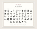 Las Posadas Doodle Pack, everything in the set