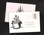 Las Posadas Doodle Pack, postcard