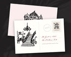 Luxury Hotel Doodle Pack, postcard