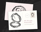 Memento Mori Doodle Pack, postcard