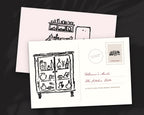 Messy Mondays Doodle Pack, postcard