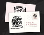 Nostalgic Tech Doodle Pack, postcard