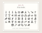 Oyster Bar Doodle Pack, everything in the set