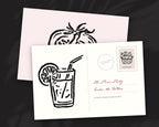 Picnic Doodle Pack, postcard