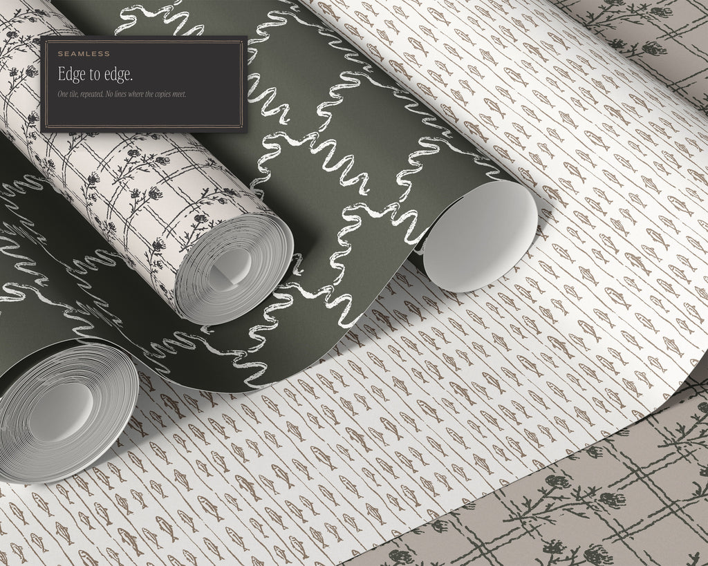 Plaids & Stripes Seamless Pattern Bundle, edge to edge