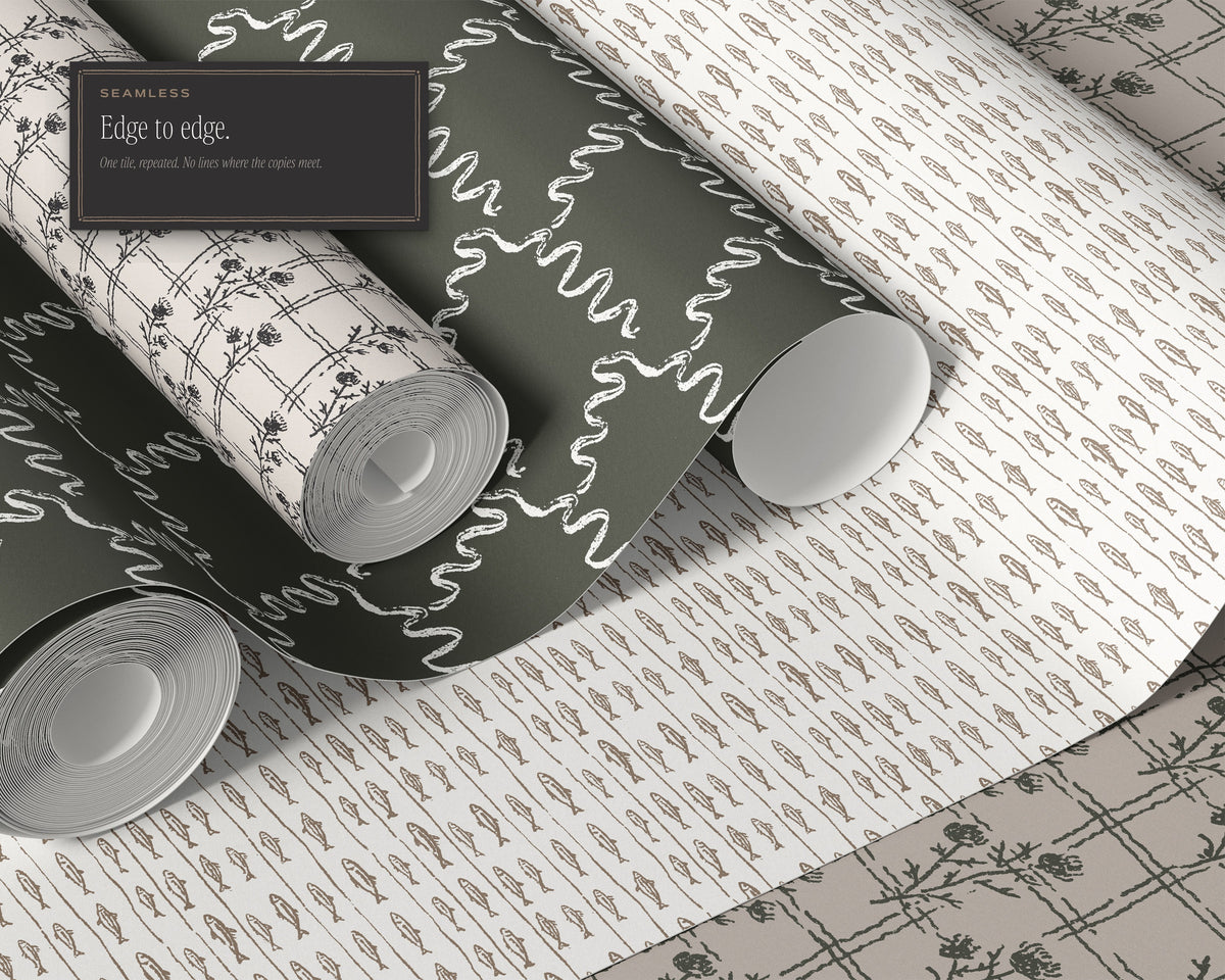 Plaids & Stripes Seamless Pattern Bundle, edge to edge