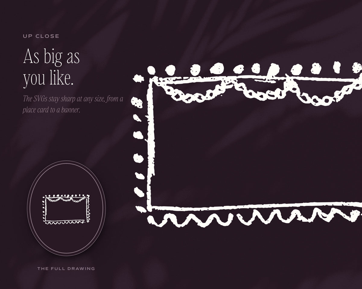 Plaque Design Assets, up close