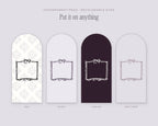 Plaque Design Assets, put it on anything