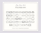 Plaque Design Assets, everything in the set