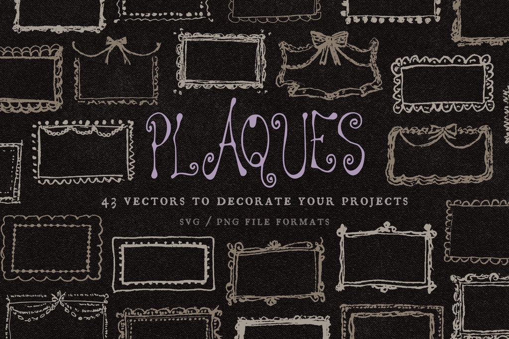 Plaque Design Assets, preview 1