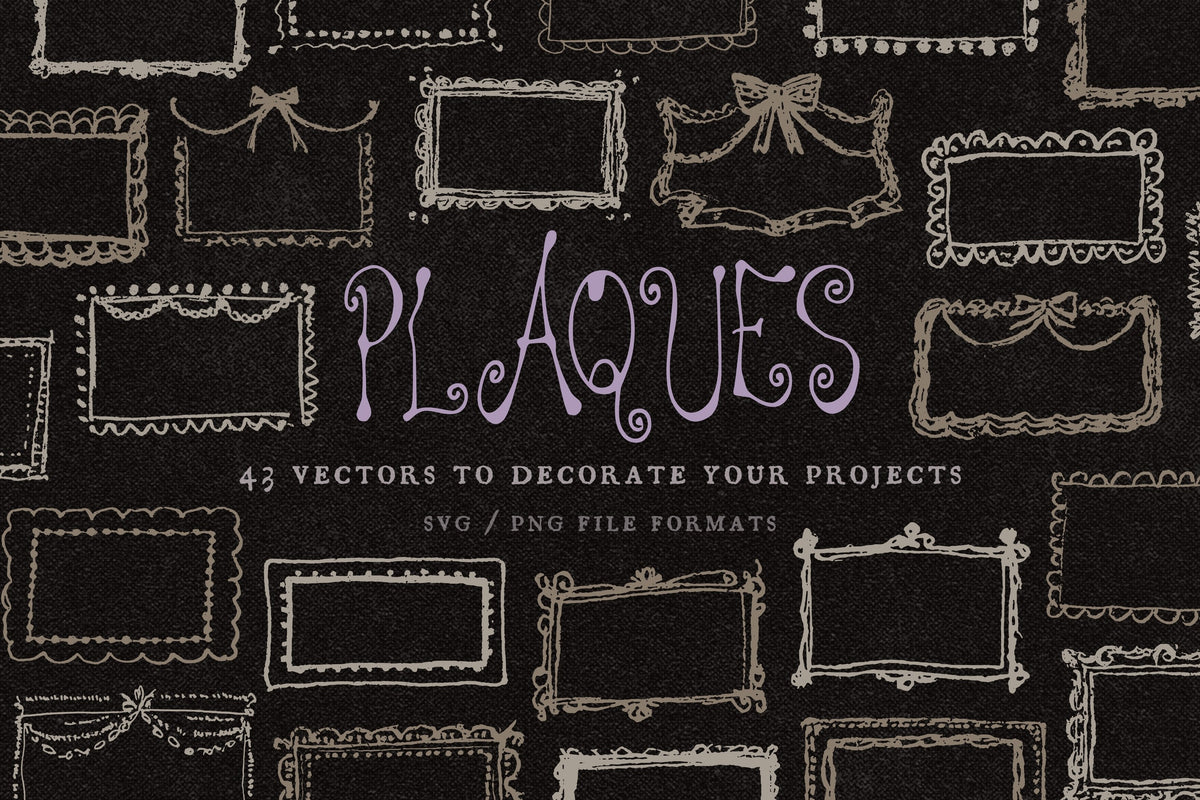 Plaque Design Assets, preview 1