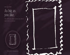 Postage Stamp Design Assets, up close