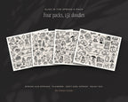 Rainy Day Doodle Pack, also in the bundle