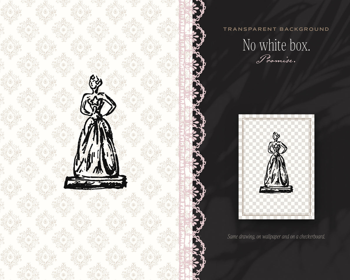 Red Carpet Doodle Pack, no white box