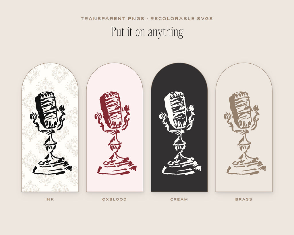 Red Carpet Doodle Pack, put it on anything
