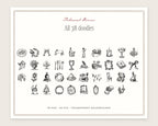 Rehearsal Dinner Doodle Pack, everything in the set