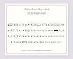 Ribbon Banner Design Assets, everything in the set