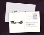 Ribbon Banner Design Assets, postcard