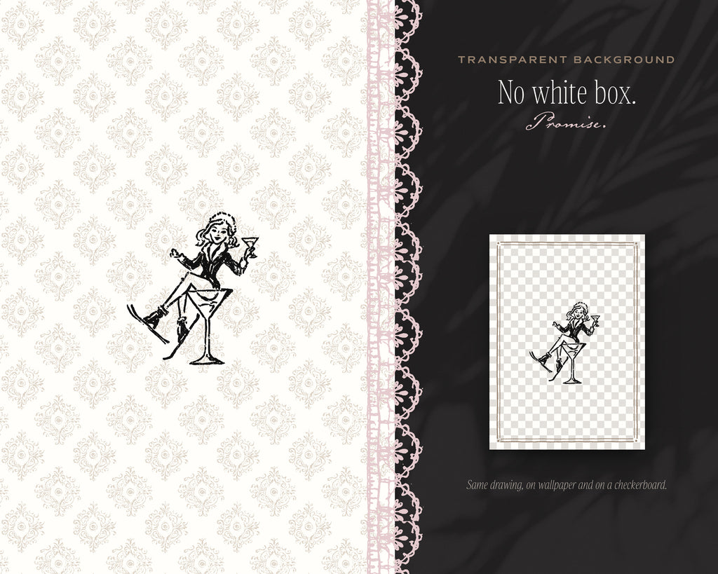 Ski Trip Doodle Pack, no white box