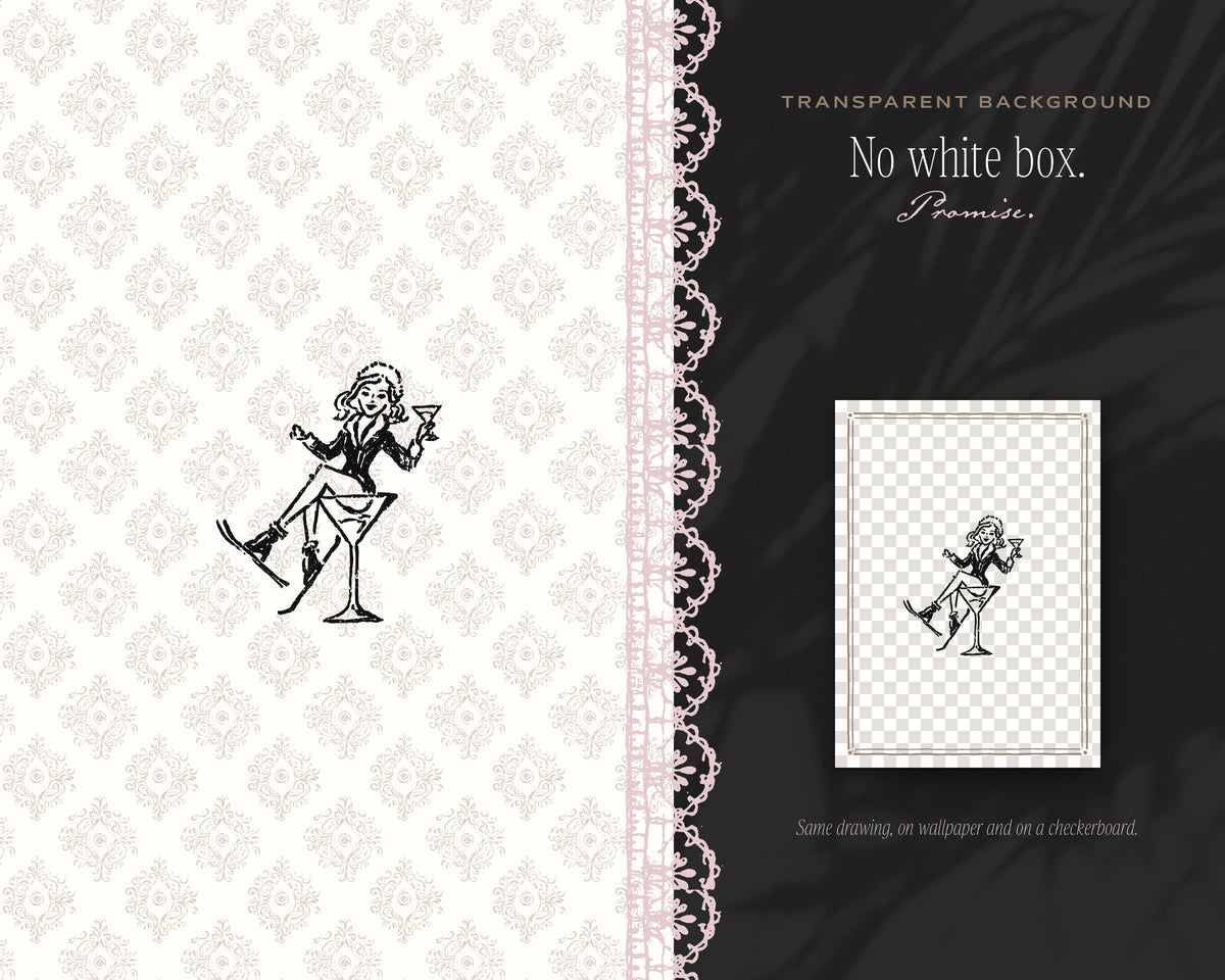 Ski Trip Doodle Pack, no white box