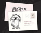 Slumber Party Doodle Pack, postcard