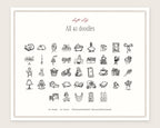 Soft Life Doodle Pack, everything in the set