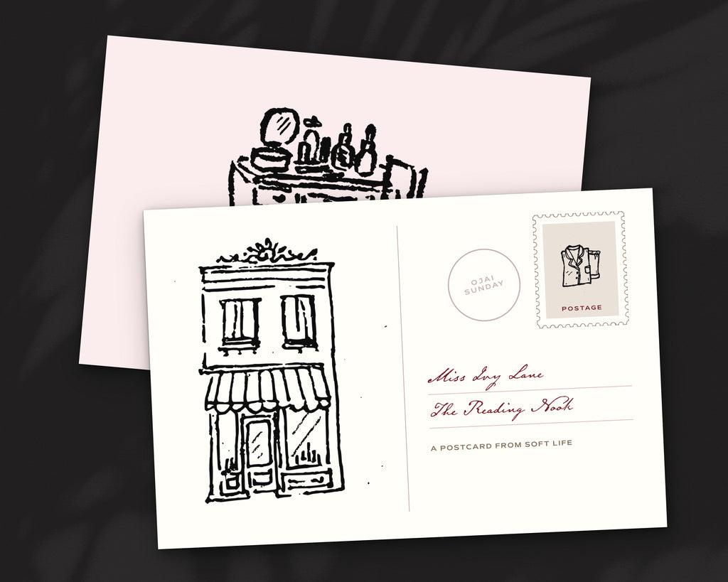 Soft Life Doodle Pack, postcard