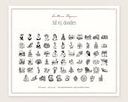 Southern Elegance Doodle Pack, everything in the set